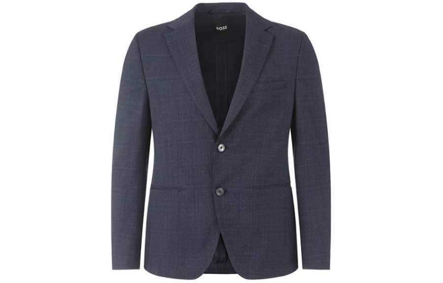 HUGO BOSS Business Suit Coat Men's Dark Blue