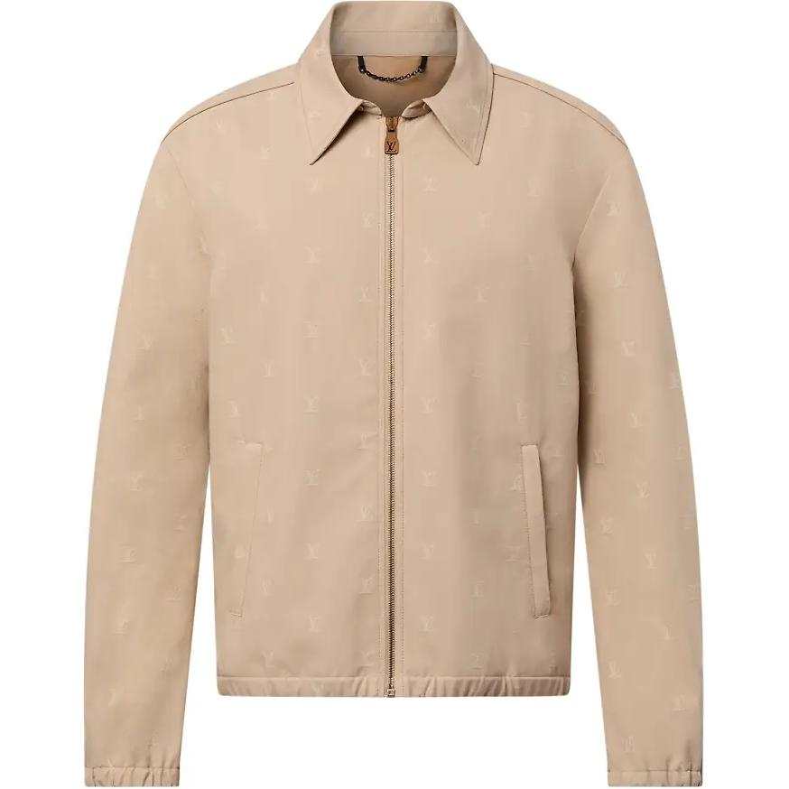 LOUIS VUITTON Lv Lv Blason Cotton Jacquard Blouson