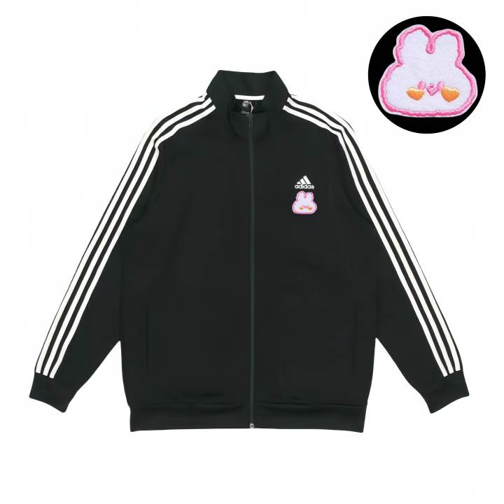 Adidas Adidas Jackets Unisex Black Stand Collar Moderate Pilot