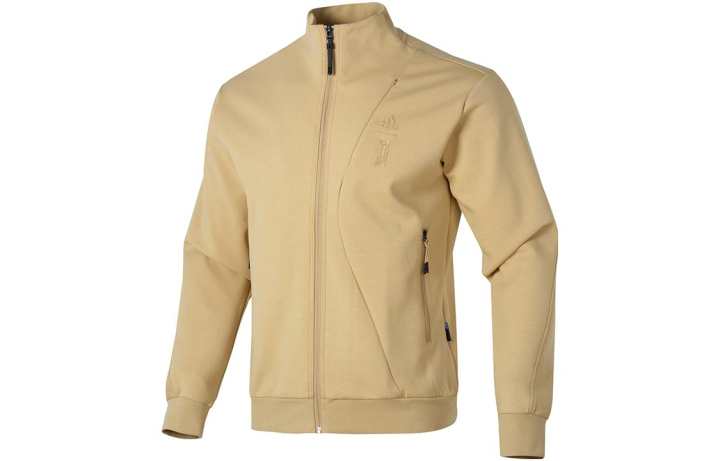 Adidas Adidas Jackets Men's Khaki Stand Collar Moderate Other