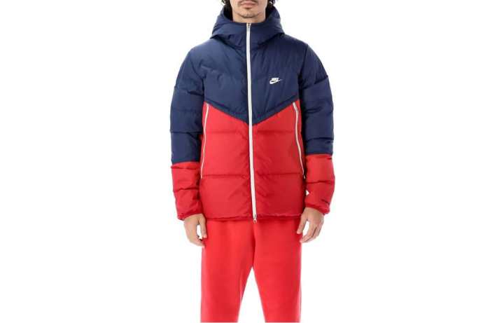 Nike Nike Down Jacket Men's Red & Blue
