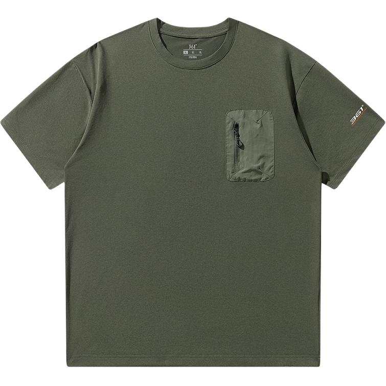 361° T Shirt Unisex Light Army Green
