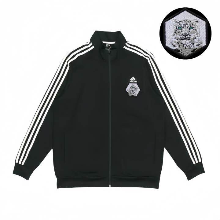 Adidas Adidas Jackets Unisex Black Stand Collar Moderate Pilot