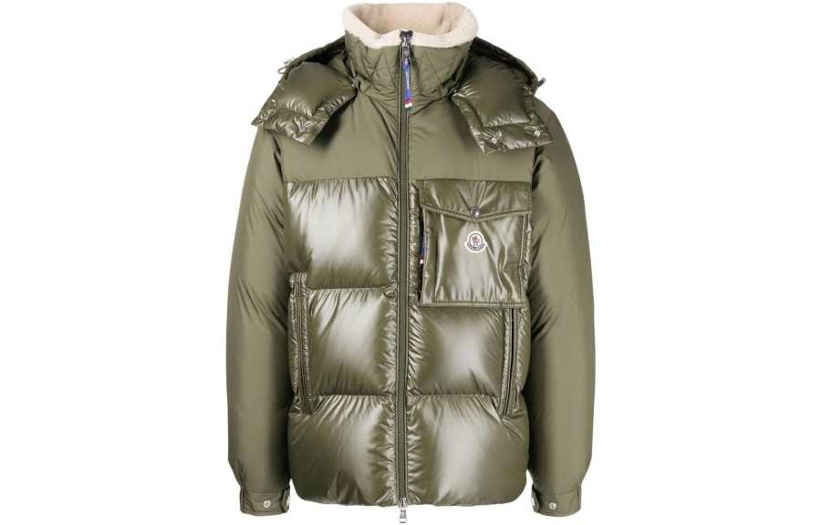 Moncler Moncler Down Jacket Men's Green