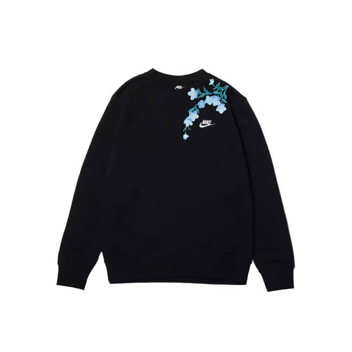 Nike Nike Sweatshirts Men's Black Crew Neck Moderate
