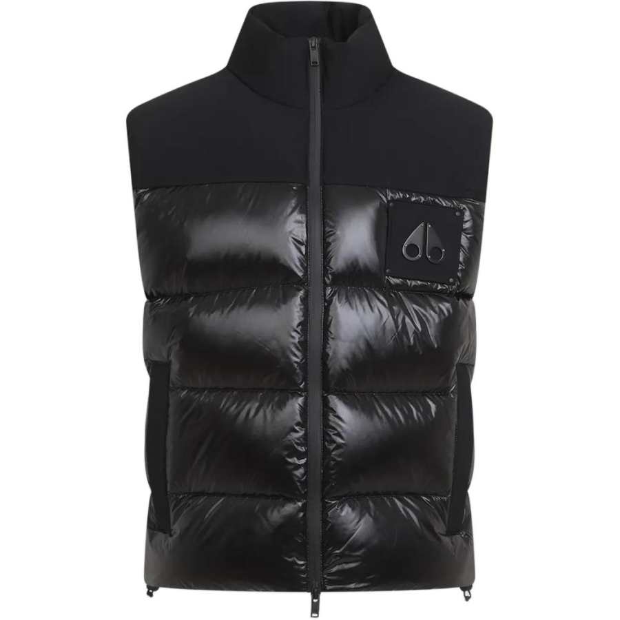 Moose Knuckles Moose Knuckles logo-plaque gilet