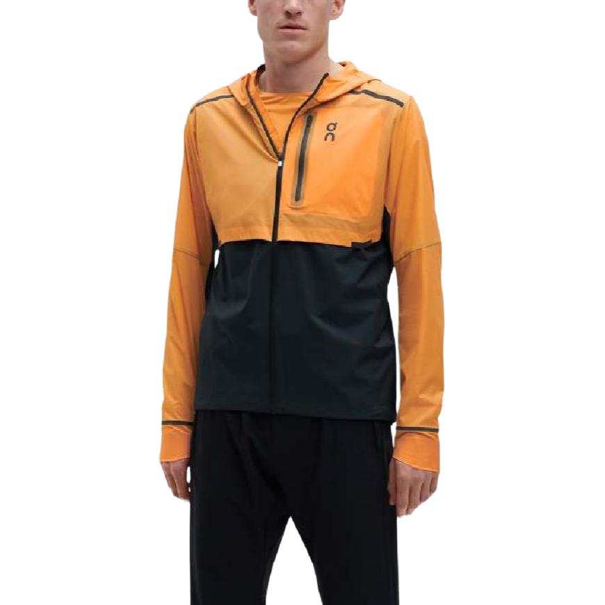 On On Weather Jacker Jackets & Coats Men's Mango/Marine Blue