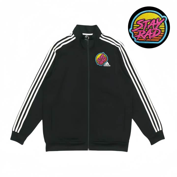 Adidas Adidas Jackets Unisex Black Stand Collar Moderate Pilot