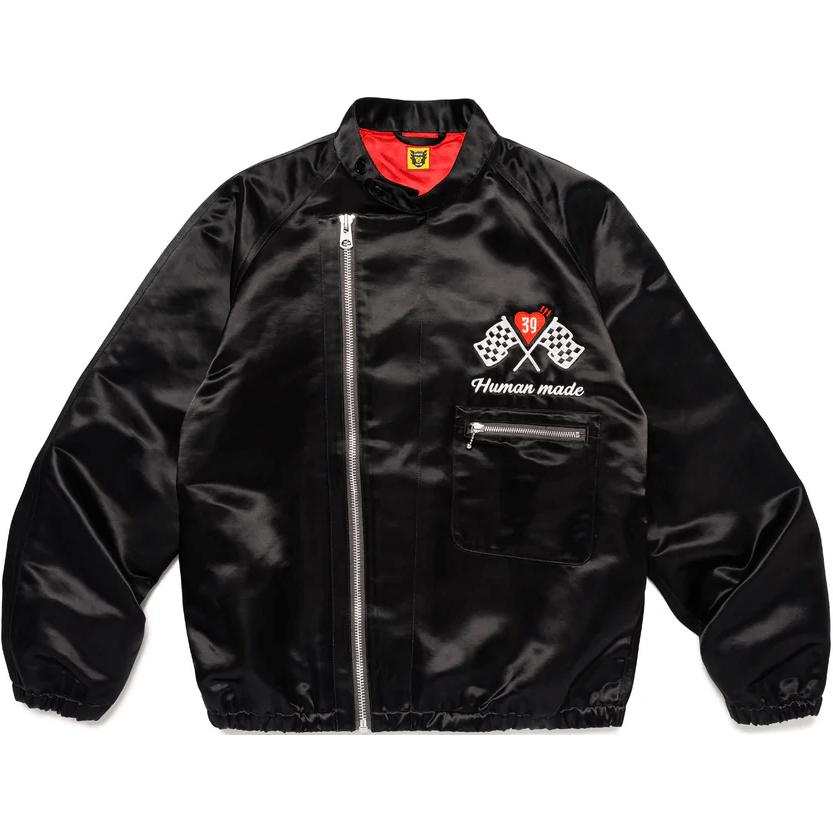 HUMAN MADE FW24 Jackets Unisex Black Stand Collar Moderate Other