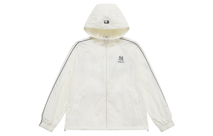 MLB Preppy Style Collection New York Yankees SS25 Jacket Unisex White