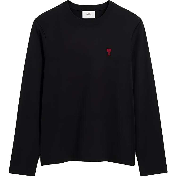 AMIPARIS Ami Paris Ami De Coeur Long Sleeved T Shirt