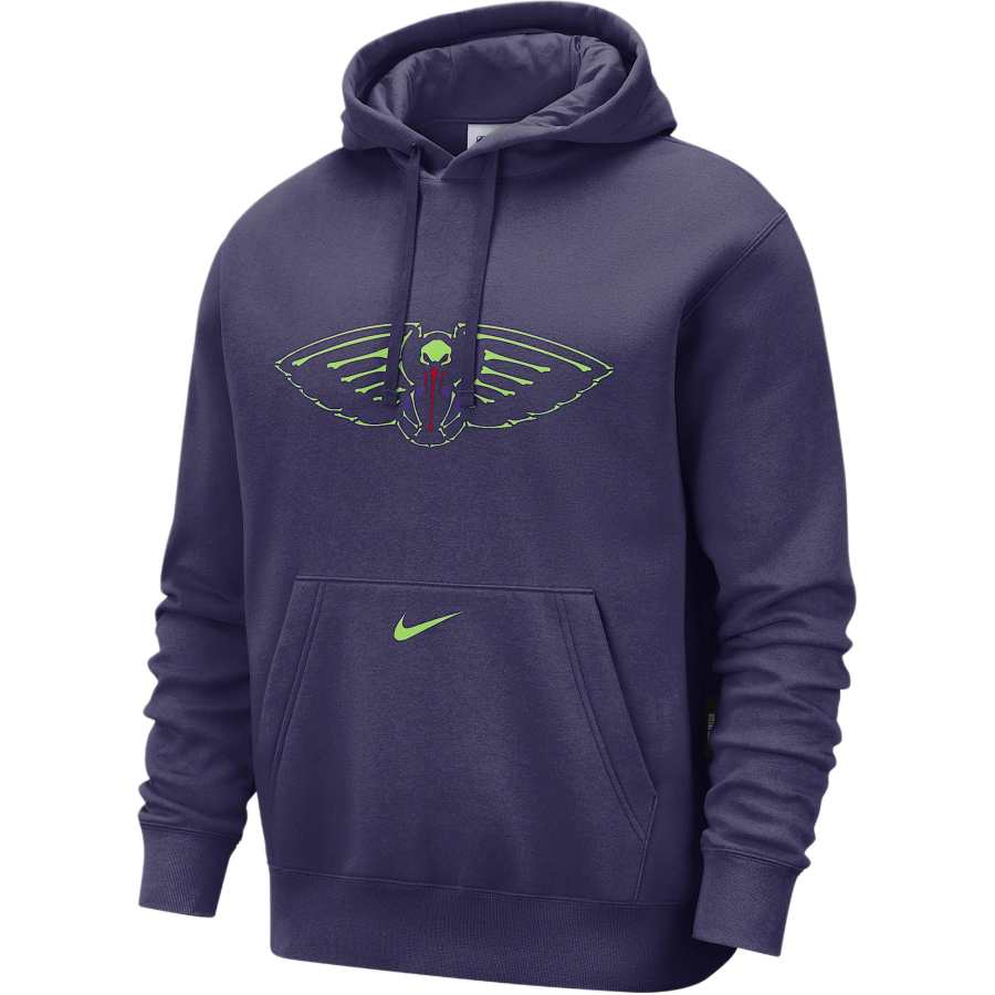 Nike Nike New Orleans Pelicans Club City Edition Men's Nike Nba Fleece Pullover Hoodie
