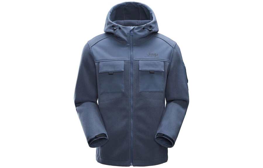Jeep Jeep Jackets Men's Hooded Thickened Workwear