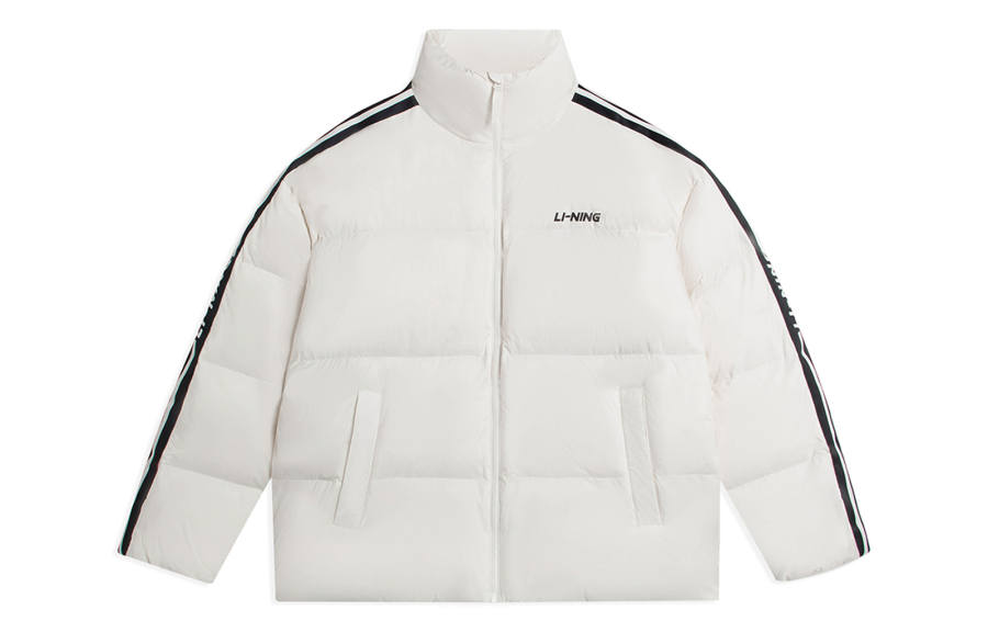 Li-Ning Li Ning Sports Fashion Collection Down Jacket Unisex Mist White