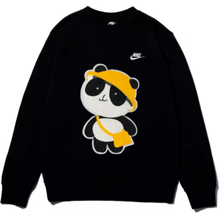 Nike Nike Sweatshirts Unisex Black Crew Neck Moderate Regular