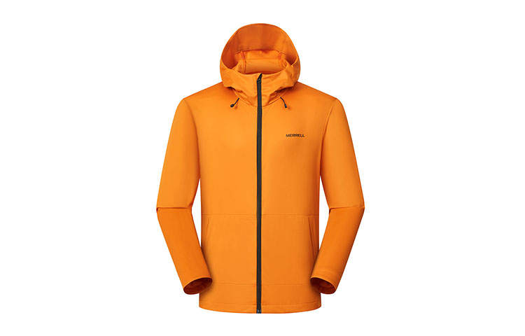 MERRELL MERRELL Windbreaker Jacket Men's Orange Yellow