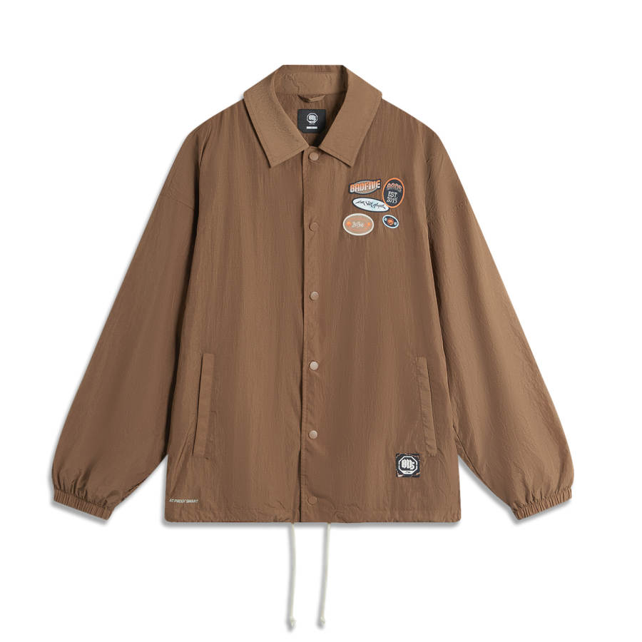Li-Ning Li Ning Basketball Collection Jackets & Coats Men's Brown