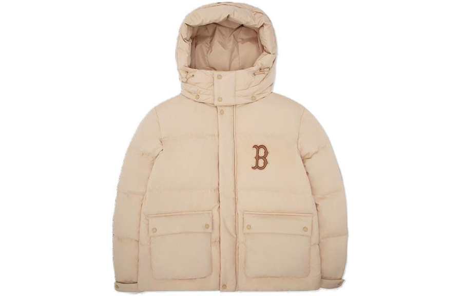 MLB MLB Down Jackets Unisex Beige Yellow Thickened Other