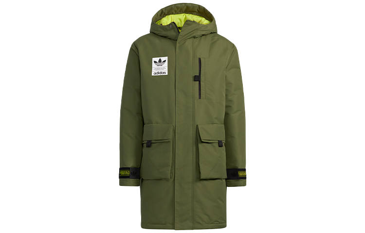 Adidas Originals Down Jacket Winter Men's Dark Olive Green