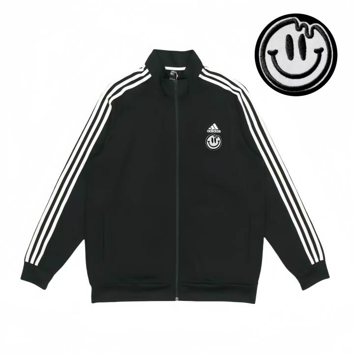 Adidas Adidas Jackets Unisex Black Stand Collar Moderate Pilot