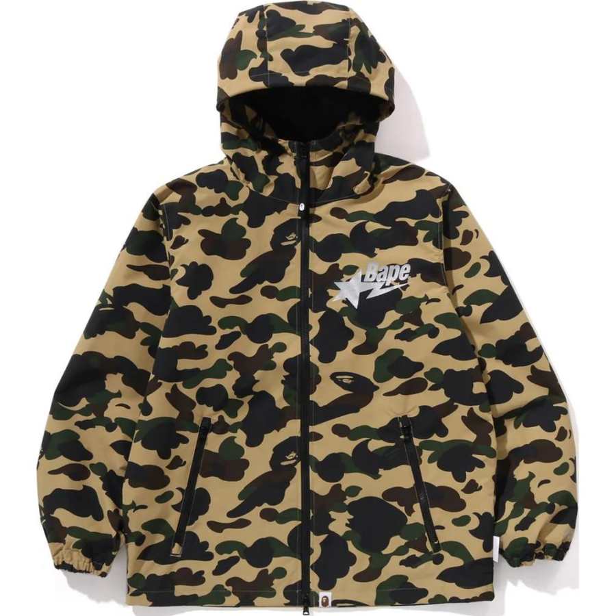 A BATHING APE Bape Windstopper Products Gore Tex Labs 1st Camo Hoodie Jacket