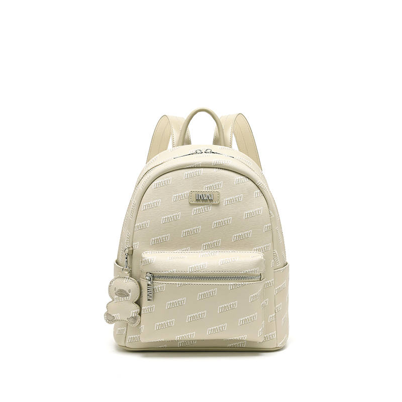 SEPTWOLVES SEPTWOLVES PVC Backpack Women's Khaki