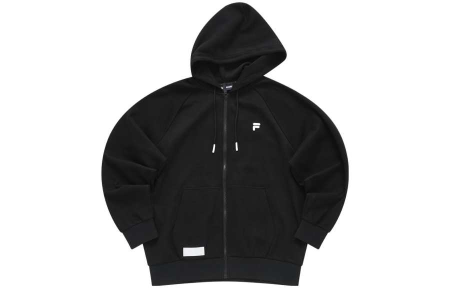 FILA FUSION Jackets Men's Jet Black Hooded Moderate Other