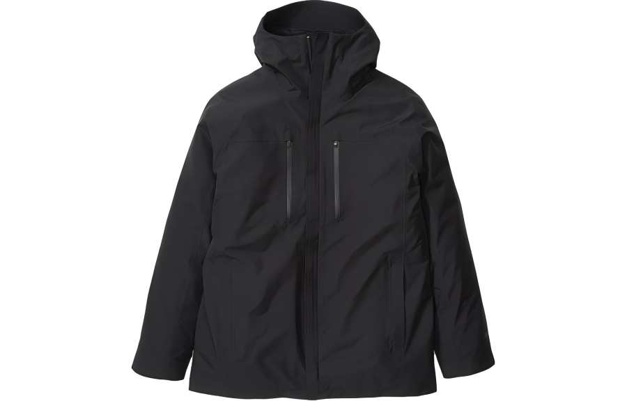 Marmot Waterproof And Windproof Windbreaker Jacket Men's Black