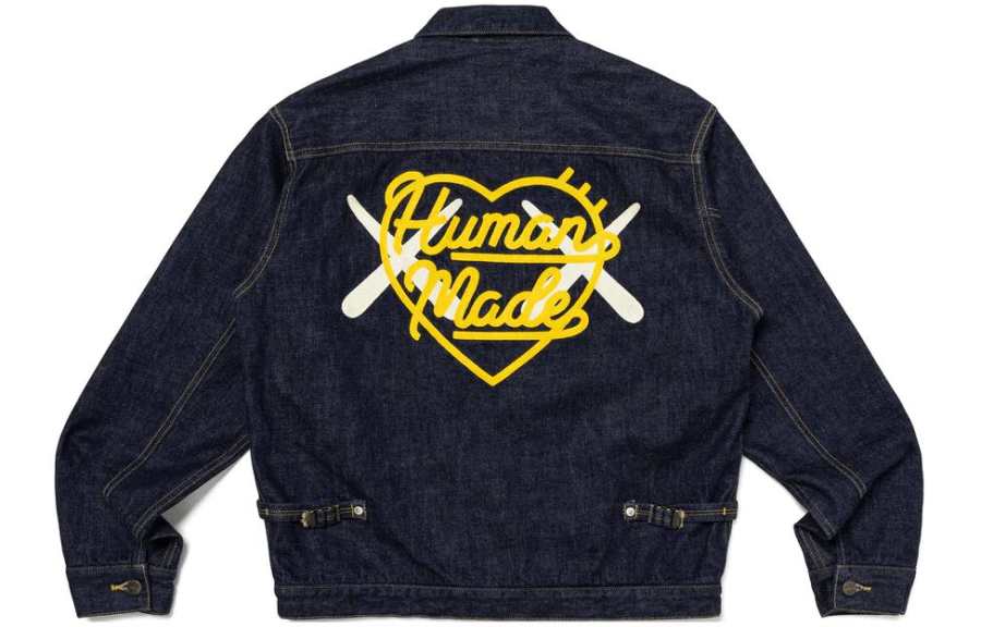 HUMAN MADE HUMAN MADE x KAWS HUMAN MADE X KAWS Denim Jacket Unisex Indigo