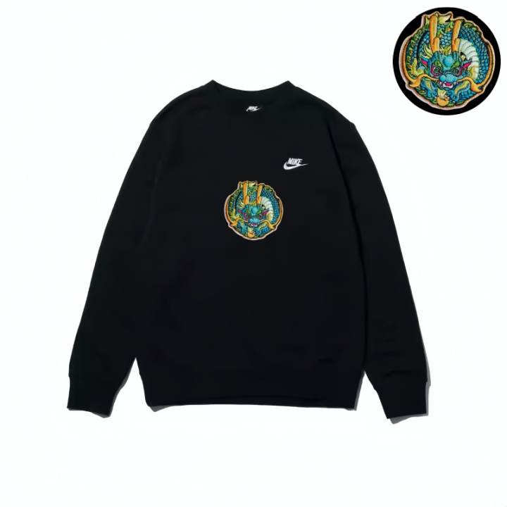 Nike Nike Sweatshirts Unisex Black Crew Neck Moderate