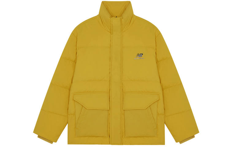 New Balance New Balance Down Jackets Men's Yellow Stand Collar Moderate Other
