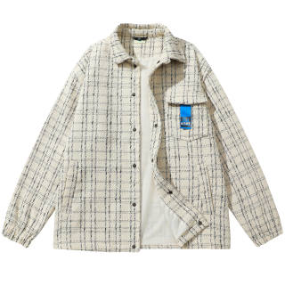 NOME Jackets Unisex Lapel Thickened Chanel Inspired