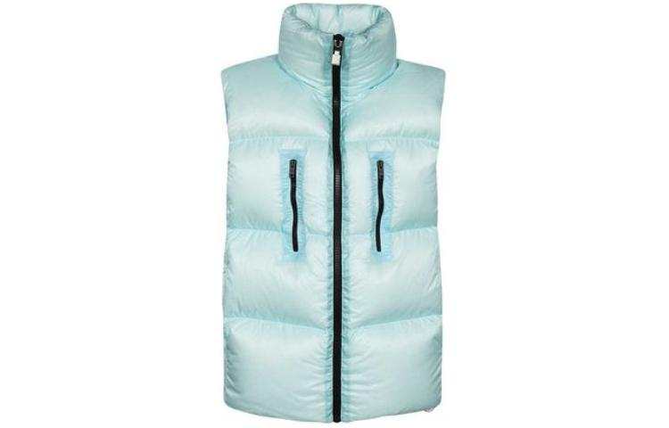 Givenchy Givenchy Vests Men's Blue Stand Collar Moderate Other