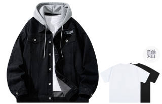 A.X.S.K Denim Jackets Unisex Lapel Moderate Other