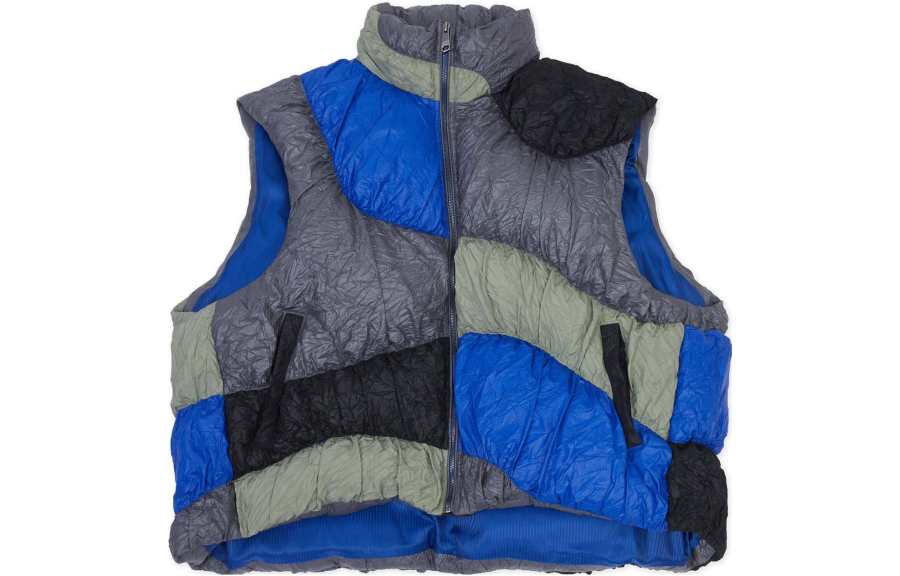 ADER ERROR Ader Error Aren colour-block down gilet