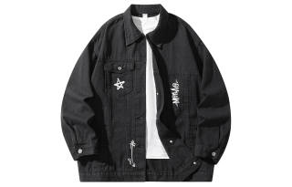 Mogao Denim Jackets Unisex Lapel Moderate Other