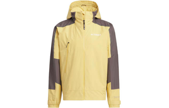Adidas Adidas Waterproof And Windproof Windbreaker Jacket Men's Light Yellow