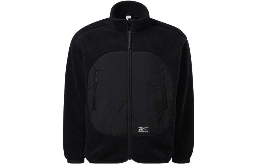 Reebok Reebok Jackets Unisex Black Stand Collar Thickened Other