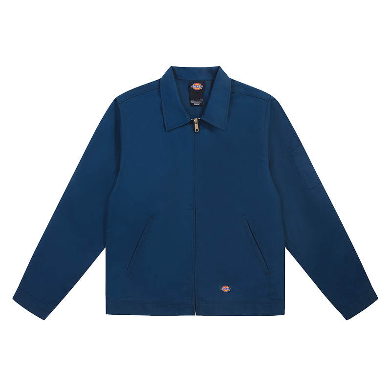 Dickies Dickies Jackets Men's Navy Blue Lapel Moderate Other