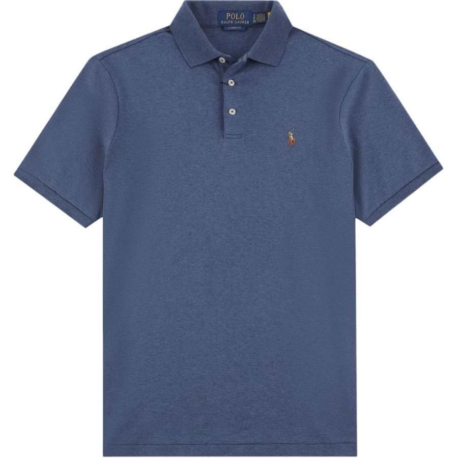 Polo Ralph Lauren SS25 Polo Shirt Standard Men's Gray Blue