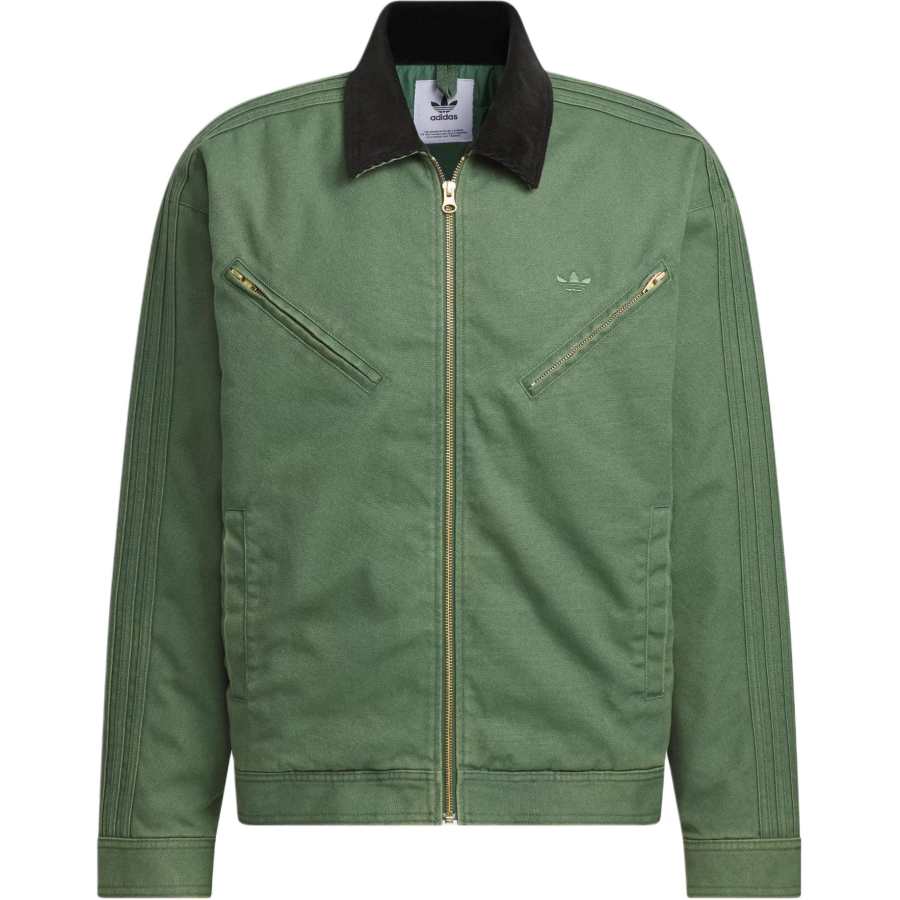 Adidas Originals WASH PAD JKT U Jacket Unisex Oxidation Green/Gold