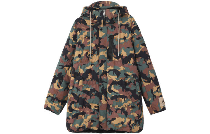 Jordan Jordan Down Jacket Men's Green Camouflage