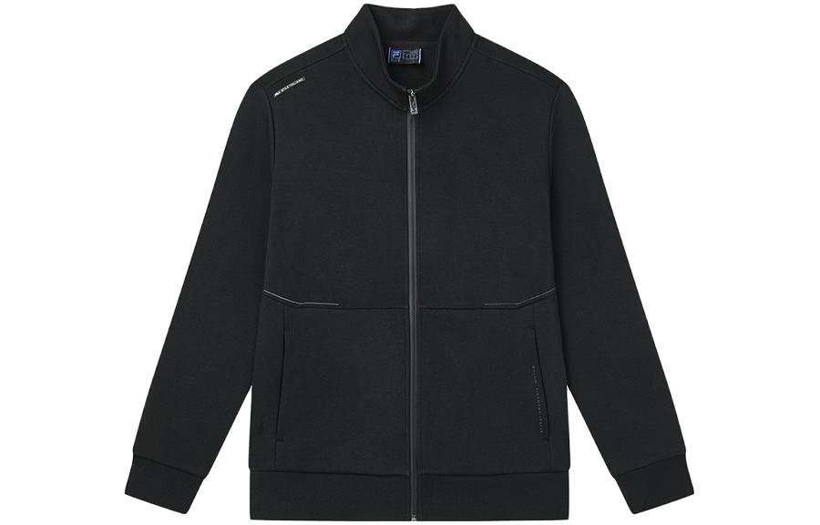 FILA Jackets Men's Jet Black Stand Collar Moderate Other