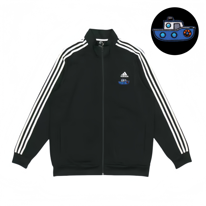 Adidas Adidas Jackets Unisex Black Stand Collar Moderate Pilot