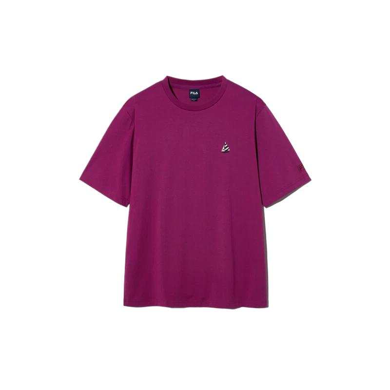 FILA T Shirt Unisex Dark Purple