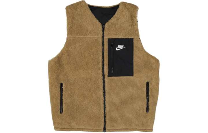Nike Nike Vests Men's Khaki V Neck Moderate Other