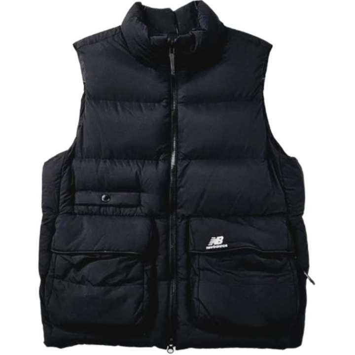 New Balance New Balance Vests Men's Black Stand Collar Moderate Other