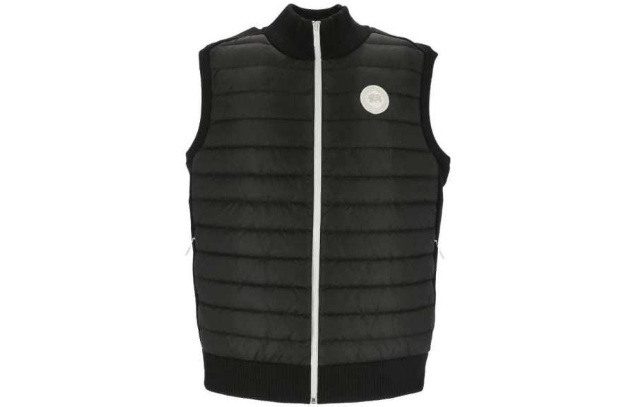 Canada Goose HyBridge Vests Unisex Black Stand Collar Moderate Other