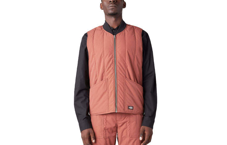 Dickies Dickies Premium Collection Quilted Vest Men's Peach