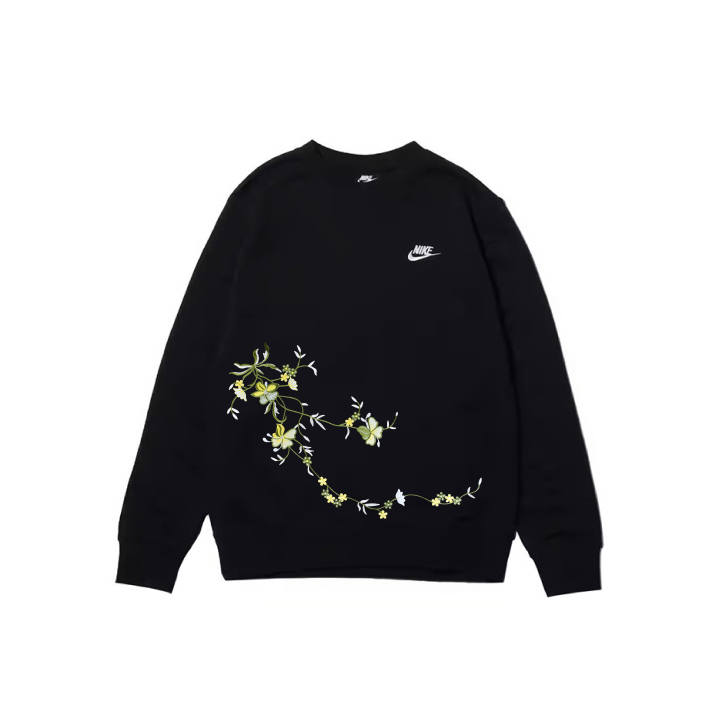 Nike Nike Sweatshirts Men's Black Crew Neck Moderate